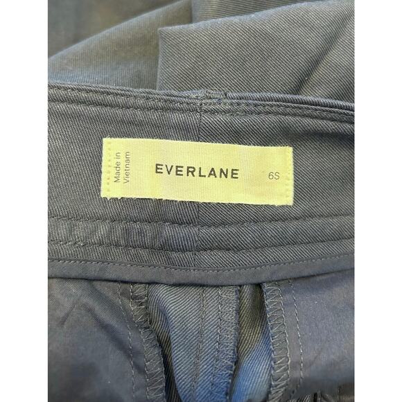 Everlane The Draper Tapered Pant in Buttersmooth Navy Blue 6 Short - Picture 5 of 8